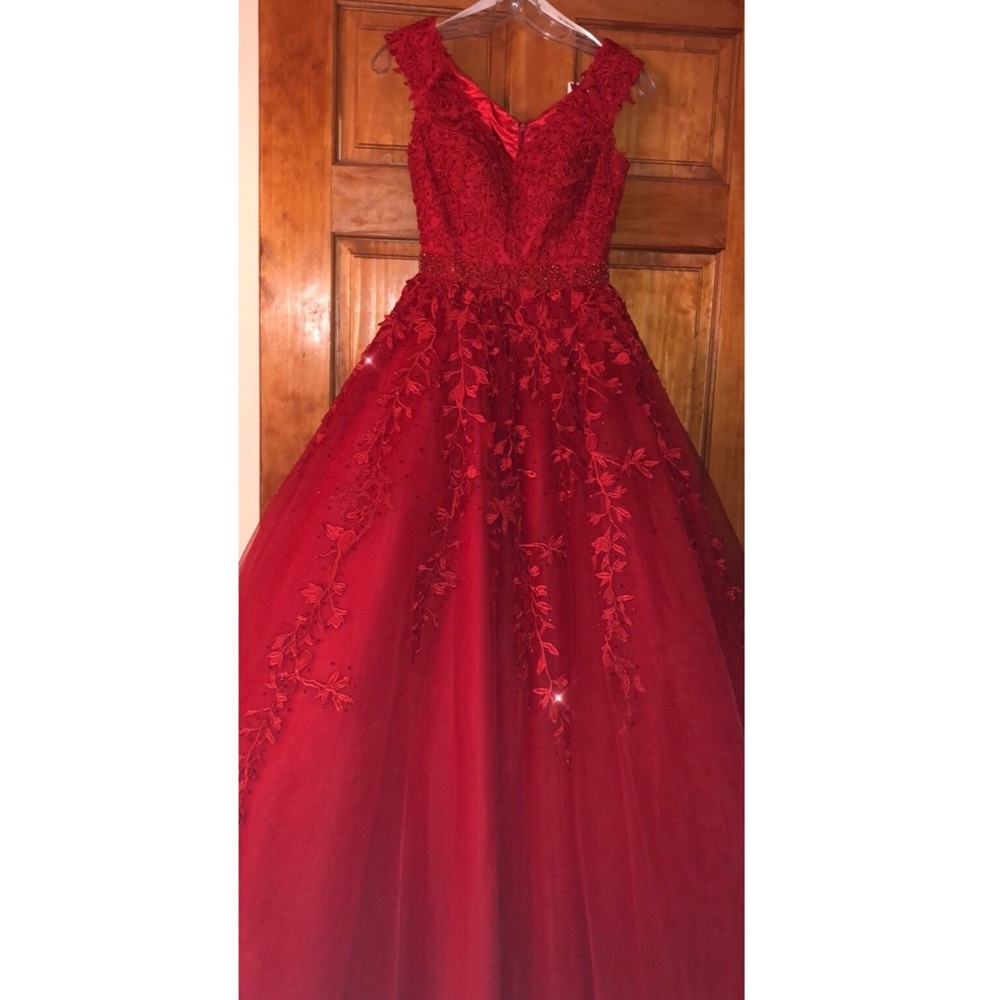COPY - Long red dress